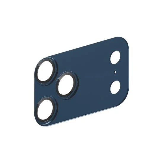 Smartix Ultraguard Aluminium Camera Lens Protector for iPhone 17 Pro - Deep Blue